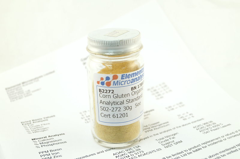 Corn Gluten Organic Analytical Standard 502-272 30g  See Cert 222C